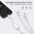 USB C to Lightning Audio Adapter Cable USB Type C Male to Lightning Female Headphones Converter Compatible with iPad Pro 2020/2021, Galaxy S23 S22...