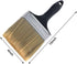 5 Pieces 4 Inch Paint Brushes,Flat Painting Brush Tool with Treated Plastic Handle for Home Furniture DIY Paint,Wood Cabinet,Fences,Deck and Wall ...