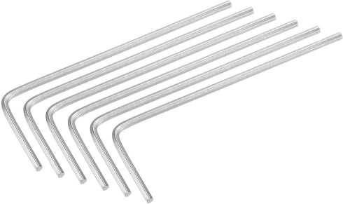 uxcell 1.3mm Hex Key Wrench, L Shaped Long Arm CR-V Repairing Tool 6 Pcs...
