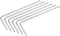 uxcell 1.3mm Hex Key Wrench, L Shaped Long Arm CR-V Repairing Tool 6 Pcs...