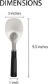 HIC Kitchen Classic Ice Cream Parlor Spade, Stainless Steel...