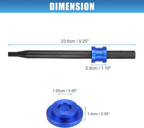 X AUTOHAUX 1 Set Oil Pump Primer Tool Replacement for Chevy V8 V6 350 327 305 307 283 SBC 454 BBC Engine Small Big Block...