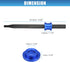 X AUTOHAUX 1 Set Oil Pump Primer Tool Replacement for Chevy V8 V6 350 327 305 307 283 SBC 454 BBC Engine Small Big Block...
