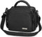 CADeN Compact Camera Shoulder Crossbody Bag Case Compatible for Nikon, Canon, Sony SLR/DSLR Mirrorless Cameras and Lenses Waterproof(1.0 S, Black)...