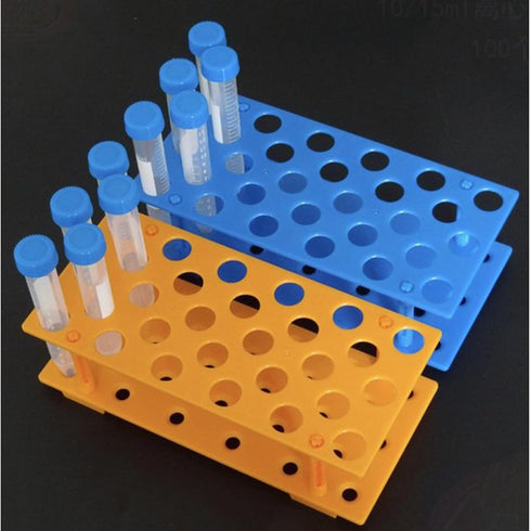2Pcs 28 Well Centrifuge Tube Rack for 15ml Scientific Laboratory Plastic Tube Rack Holder Detachable Lab Test Tube...