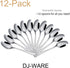 DJ-WARE Small Teaspoons Stainless Steel Tea Spoons Set of 12, 5.5 Inch...