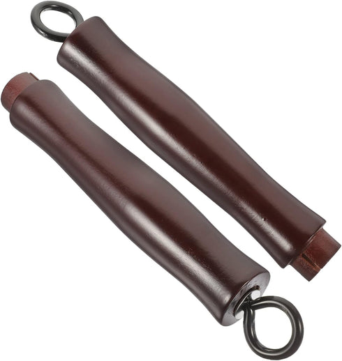 Grill Pan Handle 2pcs Wooden Pot Handle Universal Pot Pan Handle Grip Replacement Part Detachable for Wok Frying Pan Saucepan Pan Kitchen Cookware...