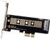 Cablecc Low Profile PCI-E 3.0 x4 Lane to M.2 NGFF M-Key SSD Nvme AHCI PCI Express Adapter Card...