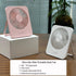 Desk Fan Battery Operated Portable Fan,2000mAh USB Rechargeable Fan, 4 Speeds Adjustable 180°Tilt Ultra-thin Mini Personal Fan For Home,Desktop,Ca...