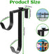 Pool Pole Hanger, Adjustable Pool Pole Double Hooks Hangers for Pool or Garden Fence, Telescopic Poles, Aluminum Pool Equipment Holder,Use to Hang...