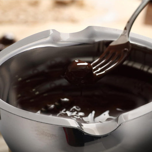 Hemoton Stainless Steel Double Boiler Pot Melting Pot Chocolate Melt Bowls Baking Pan for Butter Candy Cheese Candle Soap Making...