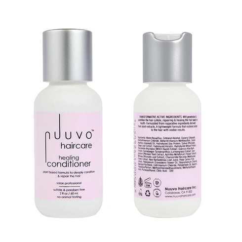 Haircare Healing Conditioner - 2 oz, Deluxe Daily Conditioner that Rebuilds Hair, Formulated from Restorative Plant Extracts & Keratin, Salon-Qual...