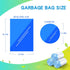 4 Gallon Trash Bag, Small Drawstring Trash Bags, 15 Liter White Garbage Bags, 40 Count...