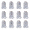 E-outstanding T8 Lamp Holder 12PCS T8 Non-Shunted Turn Type UL Socket Tombstone Lampholder...