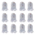 E-outstanding T8 Lamp Holder 12PCS T8 Non-Shunted Turn Type UL Socket Tombstone Lampholder...