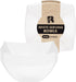 R-kay 6 Pack Square Plastic Serving Bowls - White Plastic bowls 8 oz - Small Plastic Bowls for Parties - Premium White Bowls For Weddings Catering...