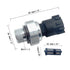 12673134 Oil Pressure Sensor, Engine Oil Pressure Sensor Switch Sending Unit with Screen Filter Compatible with Chevy Silverado Suburban Tahoe GMC...