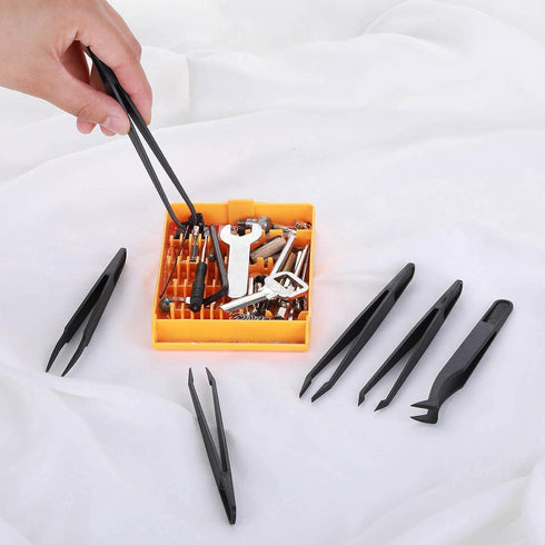 8 Pieces Venus Fly Trap Feeding Tweezers Carnivorous Plant Feeding Tongs Straight and Curved Food Tongs for Flytraps Pitcher Plants Butterwort Rep...