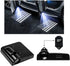 2PCS Car Door Lights Logo Projector, Wireless Car Door Logo Light, LED Welcome Courtesy Light Ghost Shadow Projector Lamp, Holeless Magnet Sensor ...