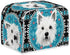 4 Slice Toaster Cover West Highland White Terrier Appliance Toaster Cover Westie Blue Mandala Universal Fit Wide Slot Bread Maker Protective Cover...