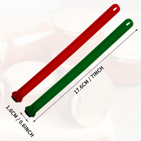 4 Pieces Magnetic Lid Lifter Canning Lid Lifter Kit, Magnetic Jar Lids Lifters (7 Inch) Canning Magnet Wand, Easy Cannings Tools Lifts Iron Lids a...