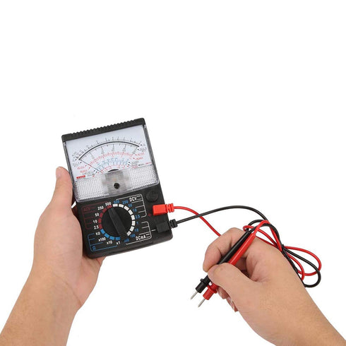 Analog Multimeter 18 Gears 21 Range Pointer AC DC Voltage Resistance Analog Pointer Volt Meters and Multimeters Testing Instrument...