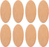 20pcs Unfinished Wood Cutouts - Oval & Round Shapes for DIY Crafts, Wedding, Christmas Ornaments & Gifts...