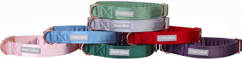 Lionet Paws Bowtie Dog Collar - Comfortable Silk Dog Collar with Detachable Bow Tie for Large Dogs, Neck 16-24 Inches...