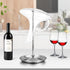 Wine Decanter Drying Stand with Silicone Head to Prevent Scratches-Detachable Shelf Decanter Rack Holder with Drip Catching Base, Decanter and Win...