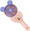 Cute Mickey Misting Mini Fan, Handheld Portable USB Rechargeable Fan with 3 Adjustable Speeds, Foldable Personal Fan For Travelling(Pink)...