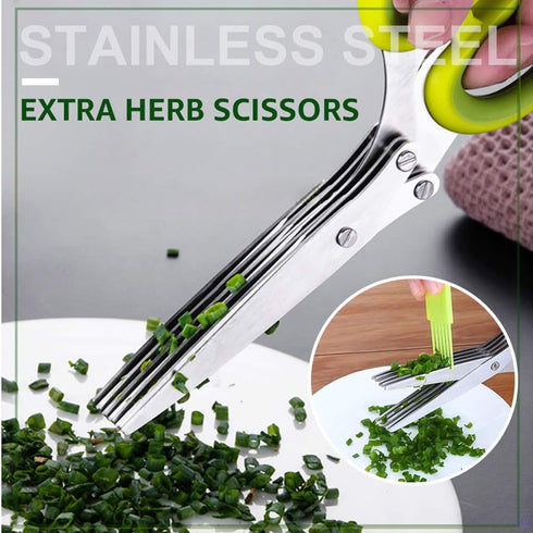 ONEBOM Kitchen Shears 2 Pack,Multi-Function Kitchen Scissors Heavy Duty Sharp 304 Stainless Steel, Apartment Kitchen Accessories Cooking Shears fo...