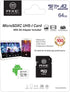 AXE MEMORY 64GB Micro SD Card 4K Ultra Full HD Video Premium Speed MicroSDXC Up to 100MB/S A2 V30 UHS-I U3, with SD Adapter...