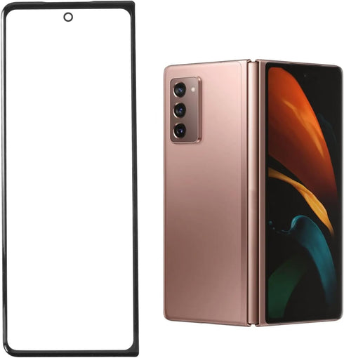 Screen Replacement for Galaxy Z Fold 3 5G F926, Front Outer Lens Glass Screen Replacement Repair Kit with OCA Adhesive, Full Tool Kit Included......