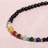 Jewever 7 Chakra Beaded Choker Necklace for Women Black Agate Healing Crystals and Gemstones Meditation Yoga Balance Jewelry...