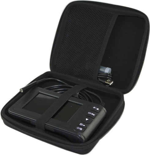 Hard EVA Travel Case fits SKYBASIC Industrial Endoscope Digital Borescope Snake Sewer IP67 Waterproof Screen HD Inspection Camera (Case Only)......
