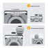 STARELO 3 pcs Metric Box Connectors,Two M25 connectors?13-18mm? and one M32 Connector?18-25mm? for STARELO Boxes....
