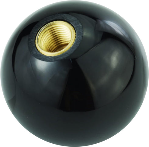 Car Shift Handle Knob 5 Speed Gear Lever Shifter Resin Ball Stick Head for Most Manual Automotive Vehicles (Black 2)...