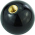 Car Shift Handle Knob 5 Speed Gear Lever Shifter Resin Ball Stick Head for Most Manual Automotive Vehicles (Black 2)...