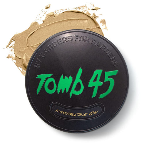 Tomb 45 Indestructible Hair Clay, High Strong Hold with Matte Finish Hair Styling Product...