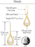 14MM Big Pearl Necklace and Earring Sets for Women Glod Plated Jewelry Set...