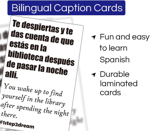 Spanish English Party Game Meme War Card Game Funny Board Games | Bilingual Family Edition...