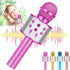 Karaoke Machine Microphone For Kids Toys,Toddler Microphone For 3 4 5 Year Old Girl Birthday Gifts,Girls Toys For 6 7 8 Year Old Girl Gifts,Christ...