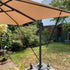 Wind Protection Fixing Strap for Large Cantilever Parasols Windproof Protection Adjustable For Garden Umbrella Wind Lock For Cantilever Parasols W...