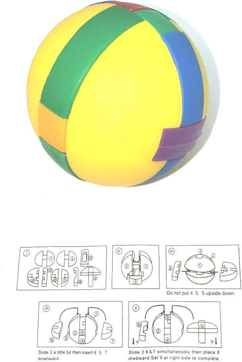 Fun Express Plastic Balls Puzzle (1 Dozen)...
