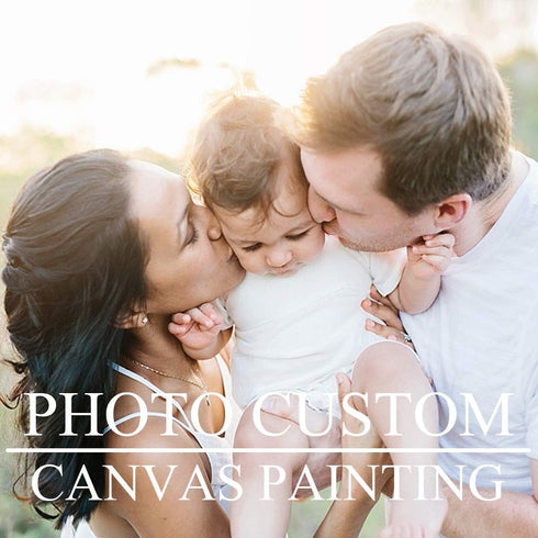 Create Personalized Wall Art with Your Photo on Canvas Custom Canvas Prints for Home Decoration - Personalized Canvas Painting for Wall No Frame 6...