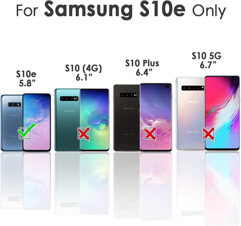 for Samsung S10e, Galaxy S10e, Durable Protective Soft Back Case Phone Cover, HOT12276 Baby Pig Strawberry...