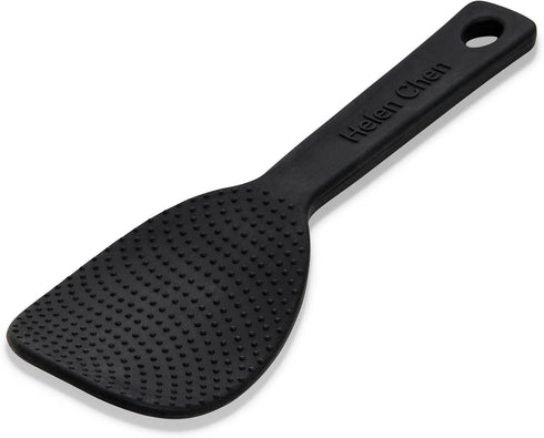 Helen’s Asian Kitchen Never Stick Rice Paddle, Non-Stick Silicone with Steel Core...