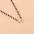 Dainty Flower Toggle Clasp Choker Necklace Black Crystal Beads Plum Blossom Shape OT Clasp Necklace Boho Irregular Stone Clavicle Chains Minimalis...