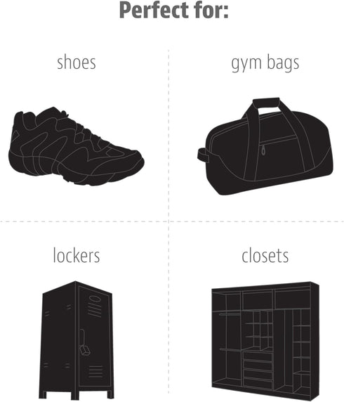 Sof Sole Sneaker Balls Shoe, Gym Bag, and Locker Deodorizer, 3 Pair, Emoji...