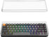 Geekria 65% Keyboard Dust Cover, Clear Acrylic Keyboard Cover for 68 Key Computer Mechanical Keyboard, Compatible with Keychron K7 Keyboard, Keych...